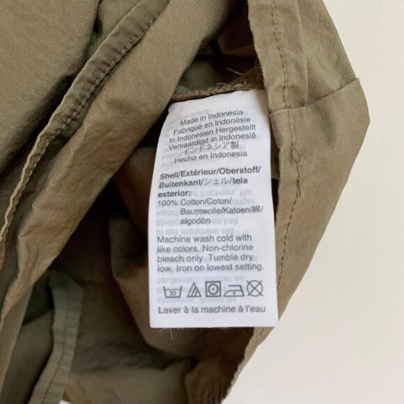 Madewell Button-Front Short-Sleeve Tiered Mini Dress - Picture 4 of 4